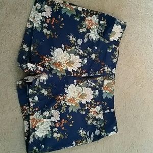 Pink Martini Floral shorts