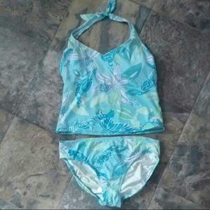 Vintage Lilly Pulitzer 2pc Swimsuit sz 10