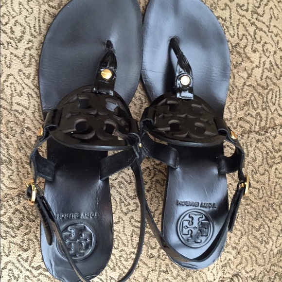Tory Burch heel sandals - black size 7.5