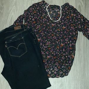 🎉💞🎉💞ZARA flowy blouse/tunic