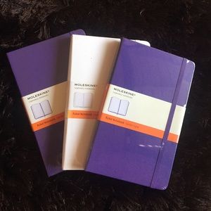 Moleskine notebooks 📓💜