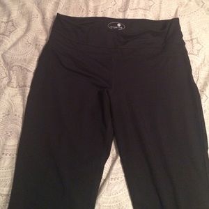 Long black yoga pants