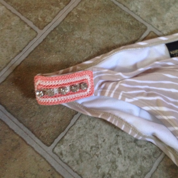 Swim suit with rhinestone embellishment new - Picture 3 of 3