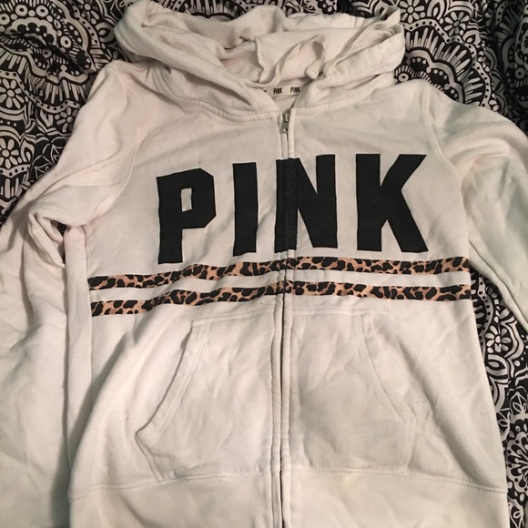 PINK zip up hoodie