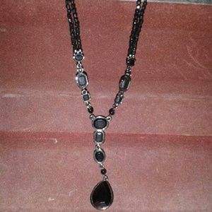 Beautiful black victorian gothic necklace