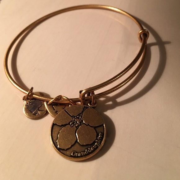 Alex & Ani - Granddaughter charm bracelet - Gold