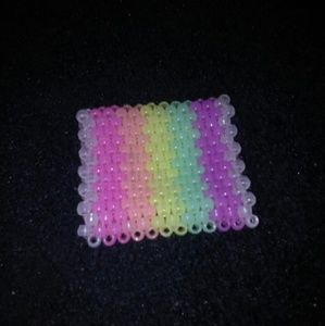 Kandi beaded arm cuff