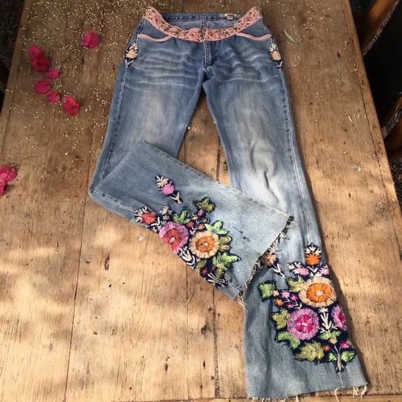 "Voyage. Invest in the original" Boho Chic denim