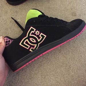 DC skater shoes.
