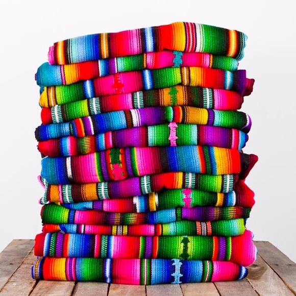 🌺 SALE! 🌺 Handmade Festival Blanket - Picture 4 of 4