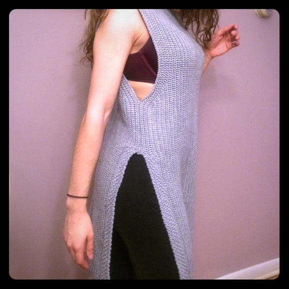 Knit sweater top