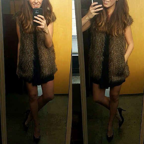 Zara Jackets & Blazers - Zara Faux Fur Vest NWT