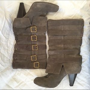 MIA Suede Mid Shaft Boots
