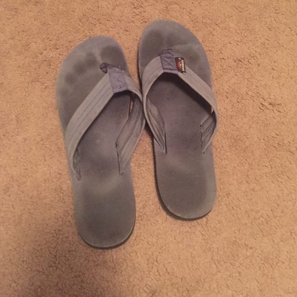 Light Blue Rainbow Sandals size 8 Make an Offer!