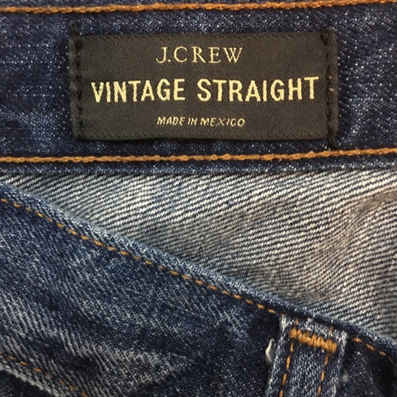 J. Crew Vintage Straight Jeans - Picture 3 of 4