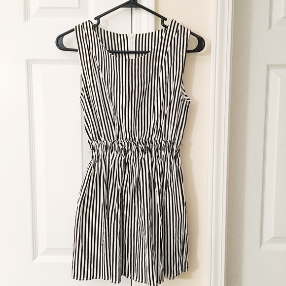 Striped Babydoll Dress