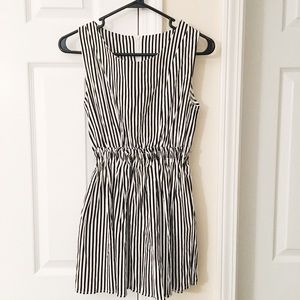 Striped Babydoll Dress