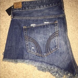 Hollister jean shorts