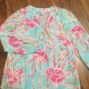 Lilly Pulitzer Elsa Top - Jellies Be Jammin