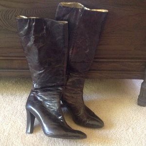 Brown Leather Boots!