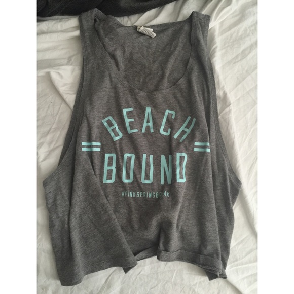 ❌SOLD❌Beach bound Victoria secret pink crop top