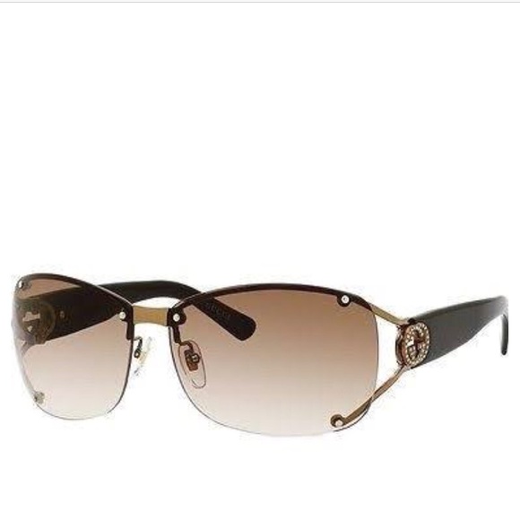 Authentic Gucci 2820 f/s brown Sunglasses with box