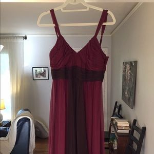 BCBG Silk Chiffon Dress