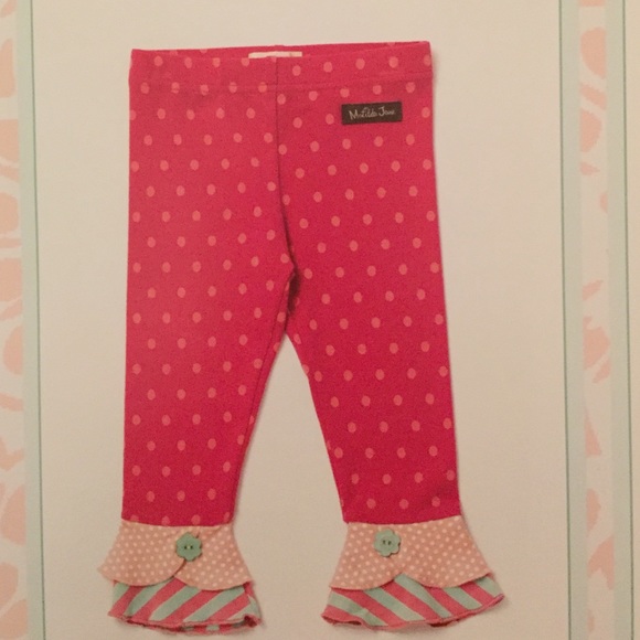 Matilda Jane Blintzes scrappy leggings