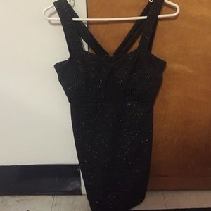 Black sparkly dress