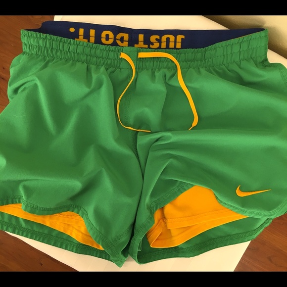 Nike Pants - Nike 'Just Do It' Dry Fit Shorts