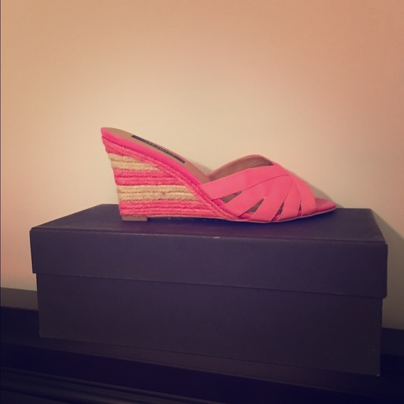 Ann Taylor wedge sandals