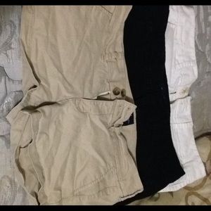 3 pair of American Eagle shorts