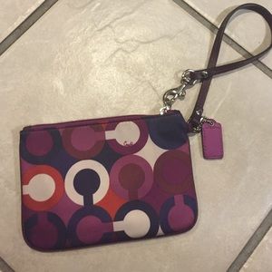 Coach wristlet. Never used