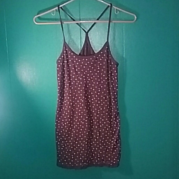 Polka dot tank