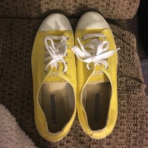 Converse slims (yellow)