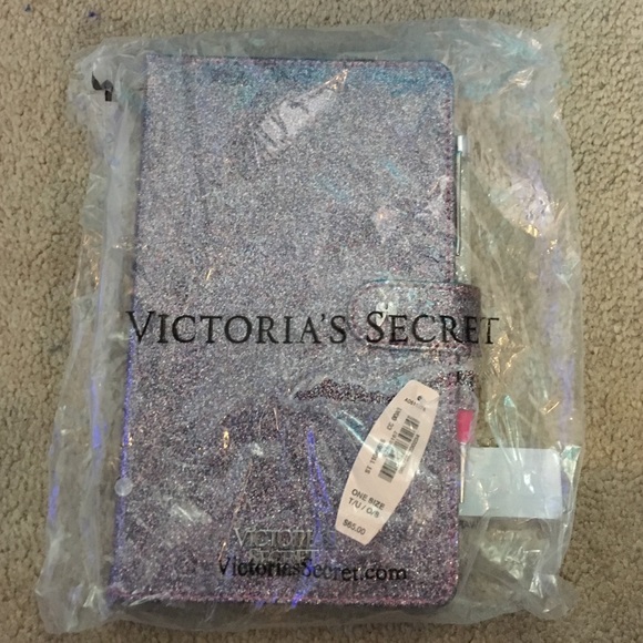 Victoria's Secret notebook and pen