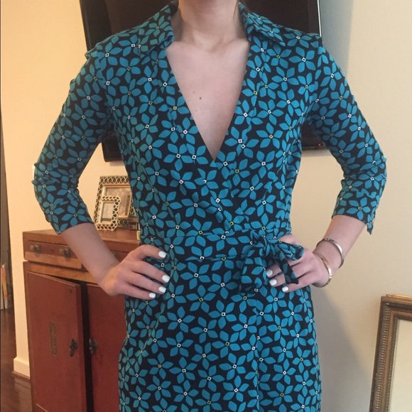 DVF wrap romper NWT