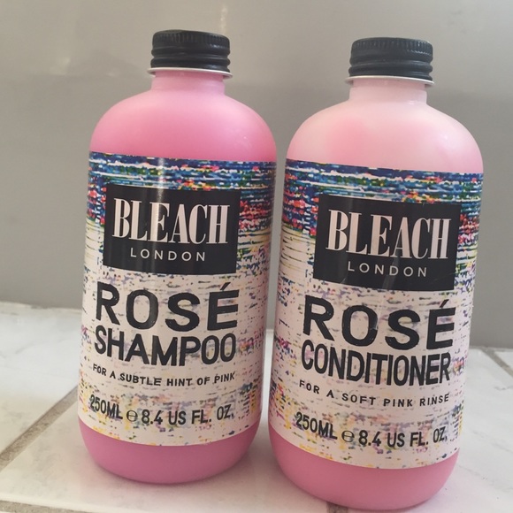 Bleach London Rose Shampoo and Conditioner