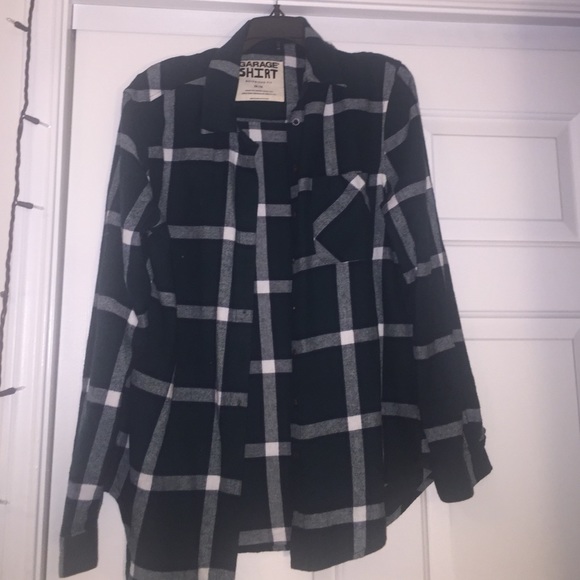 Green flannel , worn once!