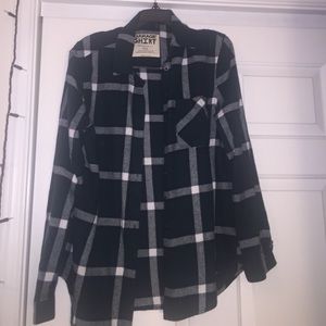 Green flannel , worn once!