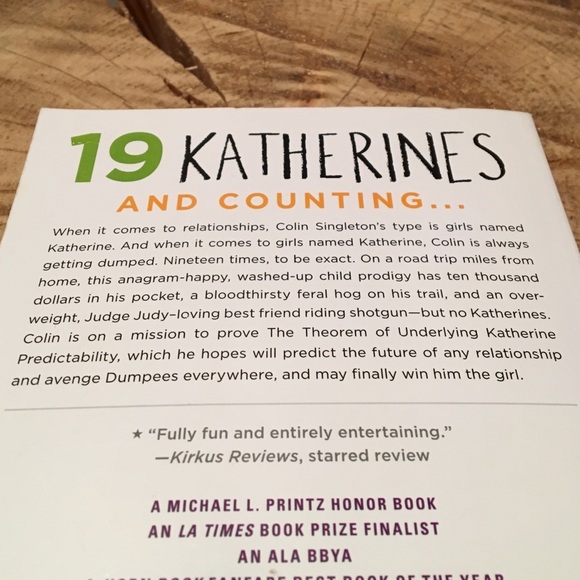 An Abundance of Katherines, by John Green - Picture 2 of 2