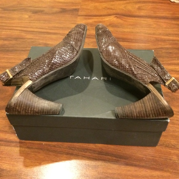 Very volatile brown high heels - Picture 3 of 3