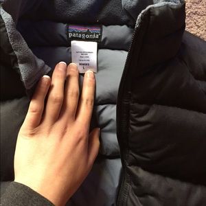 Woman's Black Patagonia vest