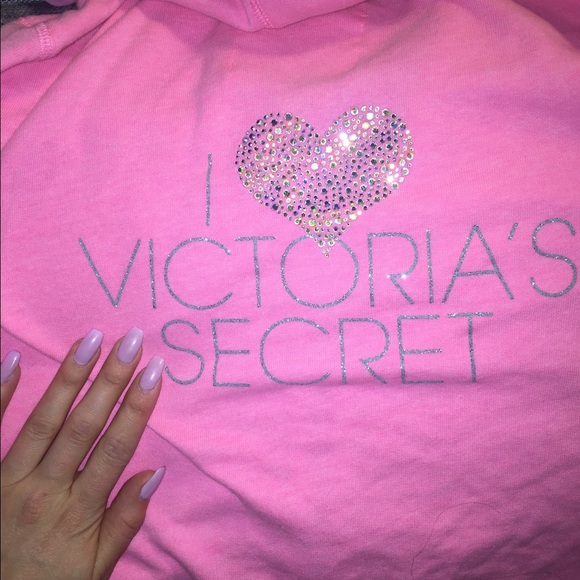 Victoria's Secret Bling Zip-Up