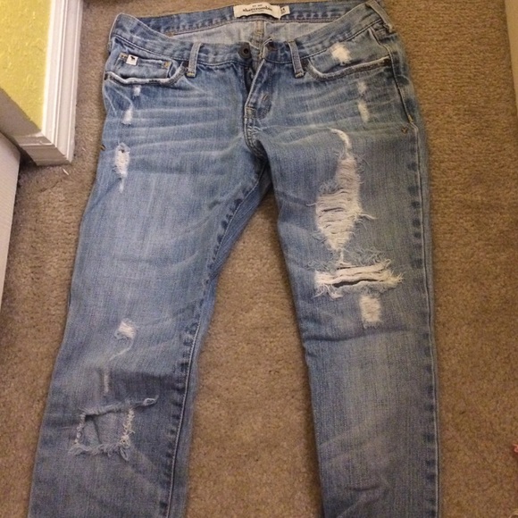 Abercrombie & Fitch Denim - Abercrombie & Fitch Ripped Jeans
