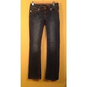 Seven7 size 25 blue jeans