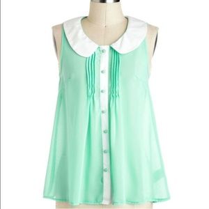 Mint Modcloth Blouse
