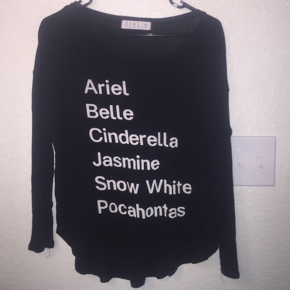 Stella Laguna Beach Disney princess shirt!