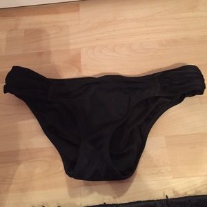 Black VS bathing suit bottoms