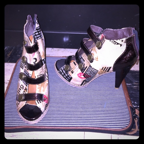 SoHo Peek toe heels